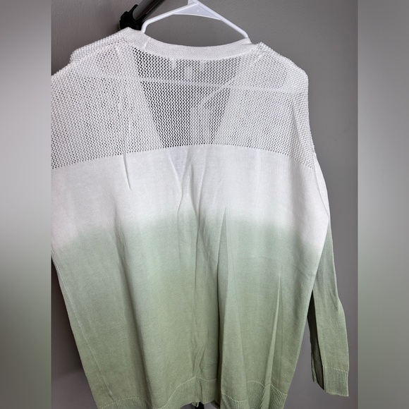 new cardigan new directions Size XL. Green Ombré   (C8) - Picture 7 of 8